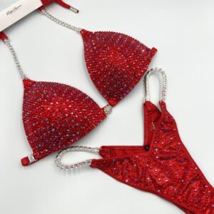 'Olivia' - Ferarri Red Bikini Category - Level 4